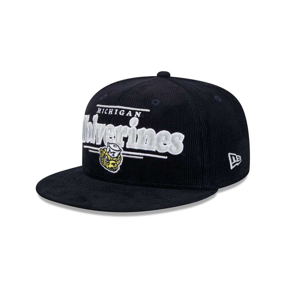 Michigan Wolverines College Vault Throwback 9FIFTY Snapback Hat - One Size